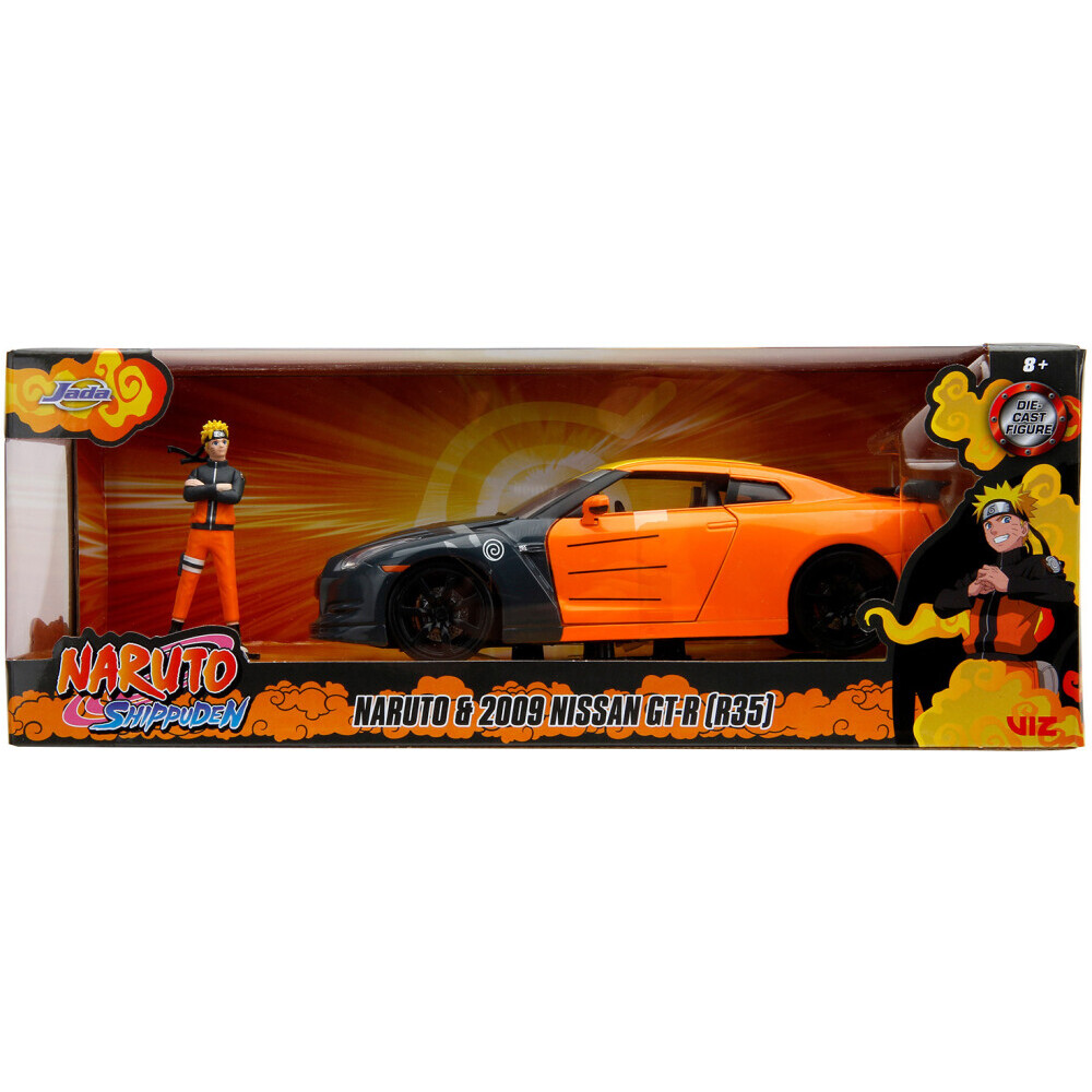Коллекционная модель с фигуркой Jada Toys 2009 Nissan GTR with Naruto - 33691 - фото 7