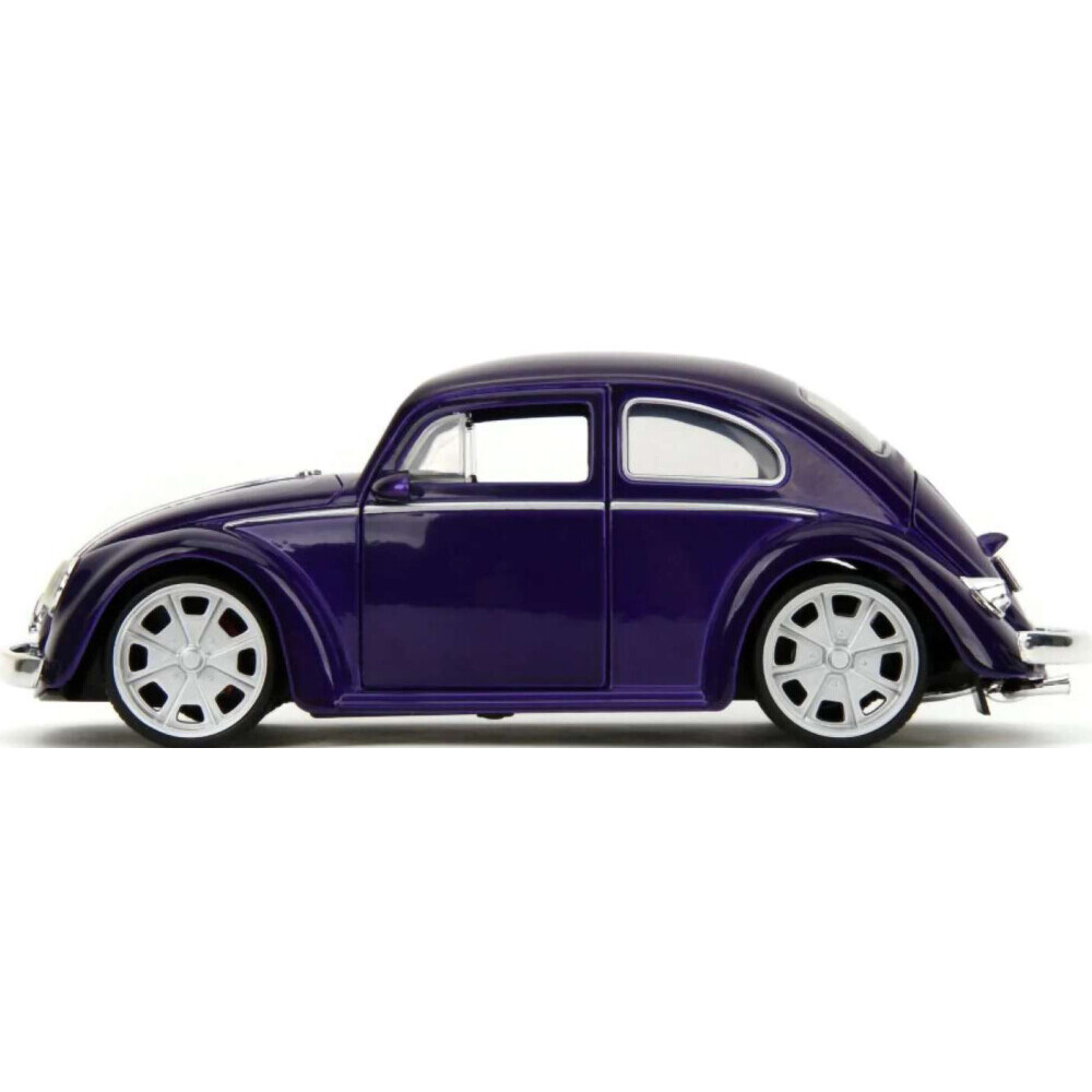 Коллекционная модель с фигуркой Jada Toys Volkswagen Beetle with Wednesday - 35131 - фото 2