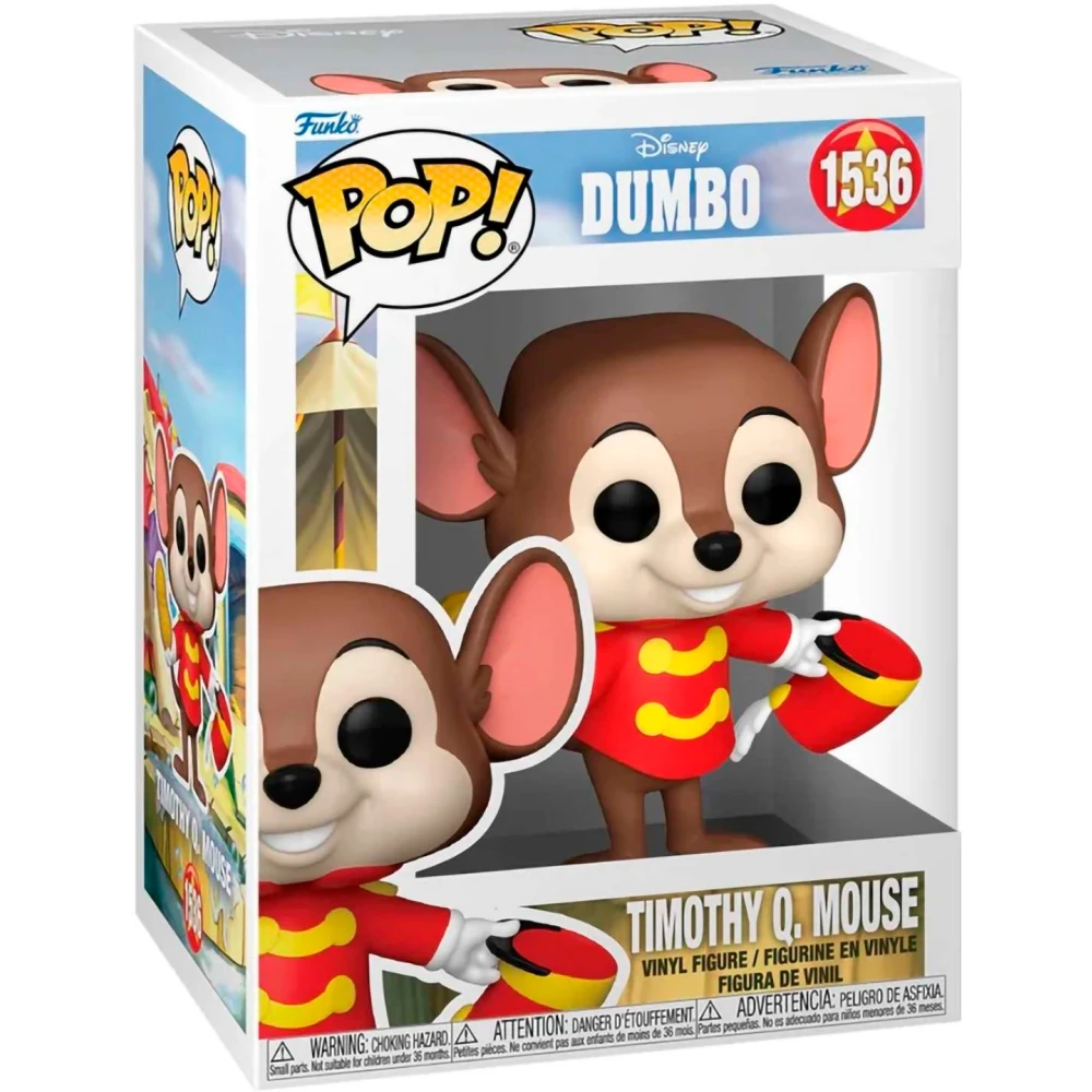 Фигурка Funko POP! Disney Dumbo S3 Timothy Q.Mouse - 80208 - фото 2