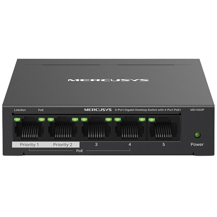 Коммутатор (свитч) Mercusys MS105GP