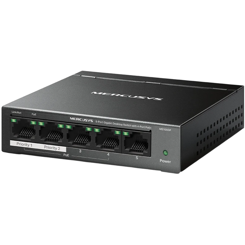 Коммутатор (свитч) Mercusys MS105GP - фото 2
