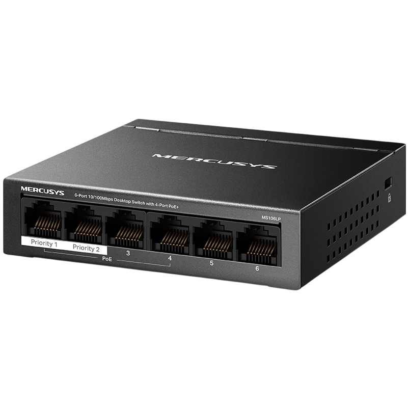 Коммутатор (свитч) Mercusys MS106LP - фото 2