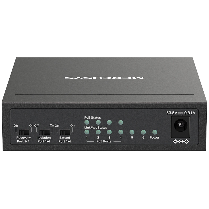 Коммутатор (свитч) Mercusys MS106LP - фото 3