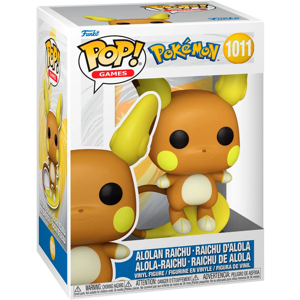 Фигурка Funko POP! Games Pokemon Alolan Raichu - 85800 - фото 2