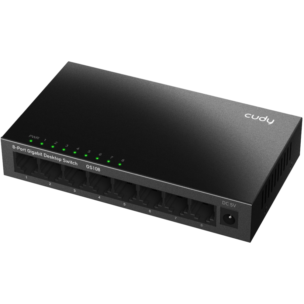 Коммутатор (свитч) Cudy GS108 - фото 3