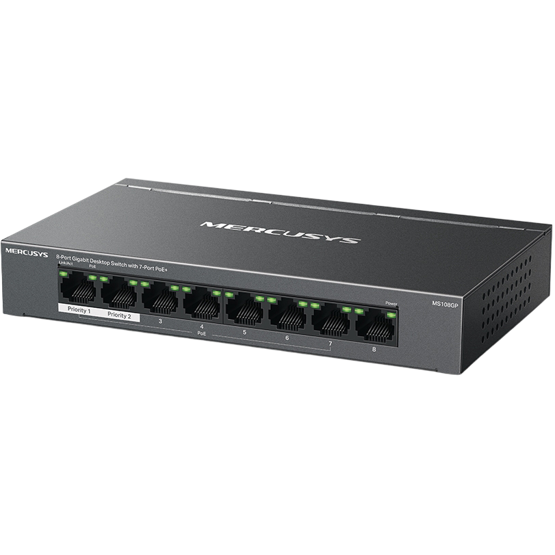 Коммутатор (свитч) Mercusys MS108GP - фото 2