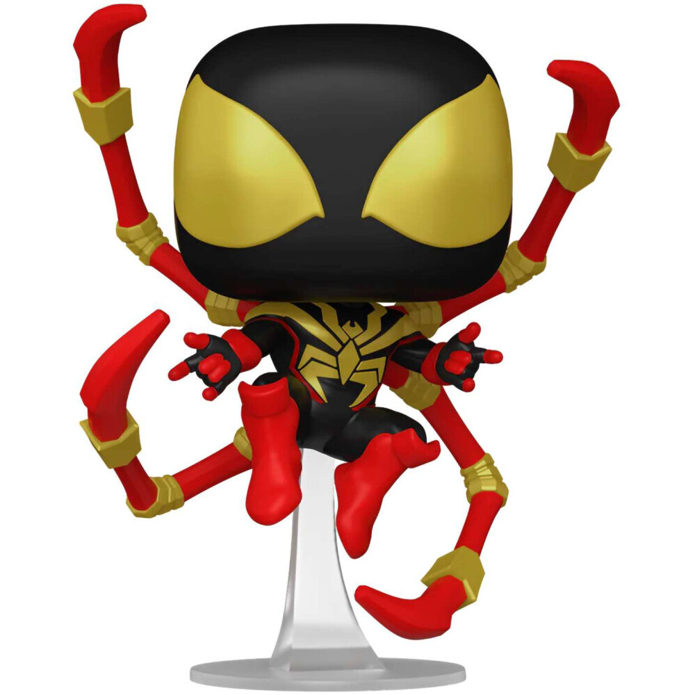 Фигурка Funko POP! Bobble Marvel Comics Miles Morales Iron Spider