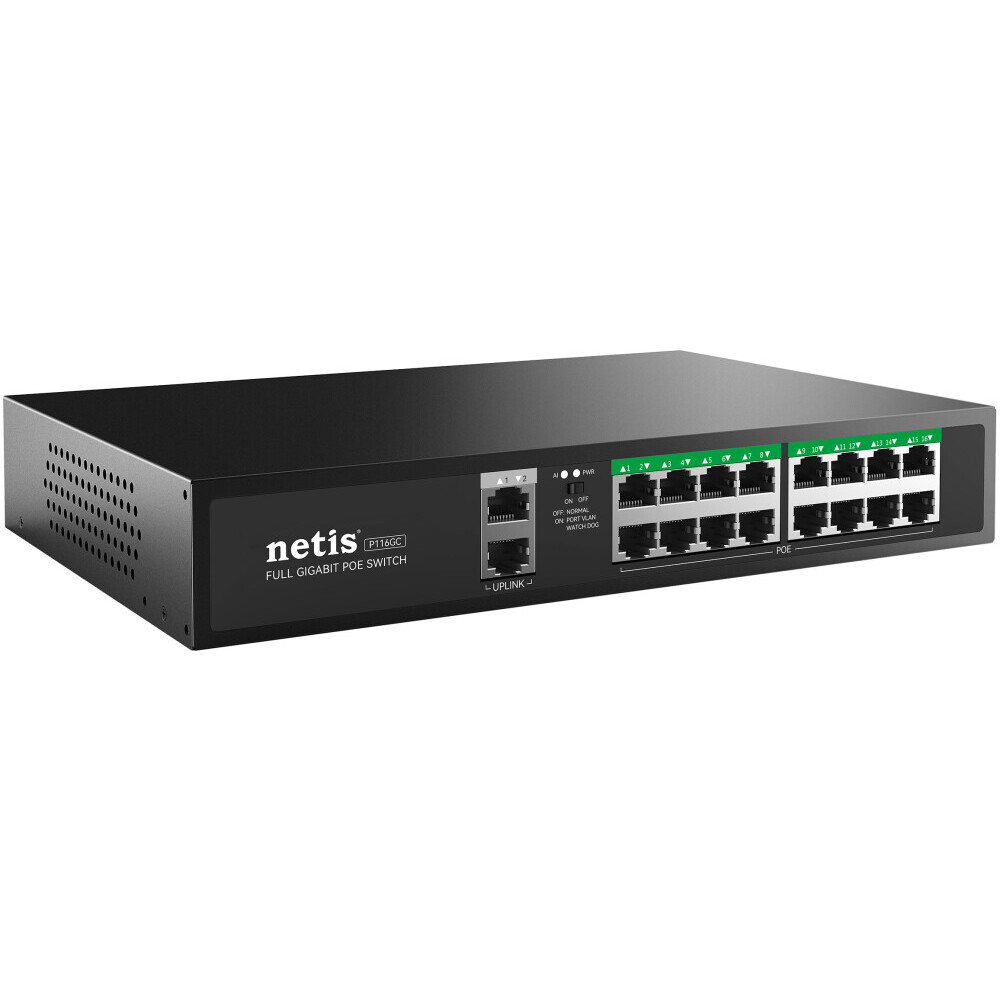 Коммутатор (свитч) Netis P116GC - фото 3