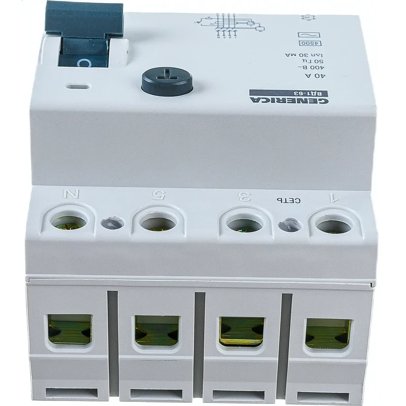 Выключатель дифференциального тока (УЗО) IEK MDV15-4-040-030 - фото 2