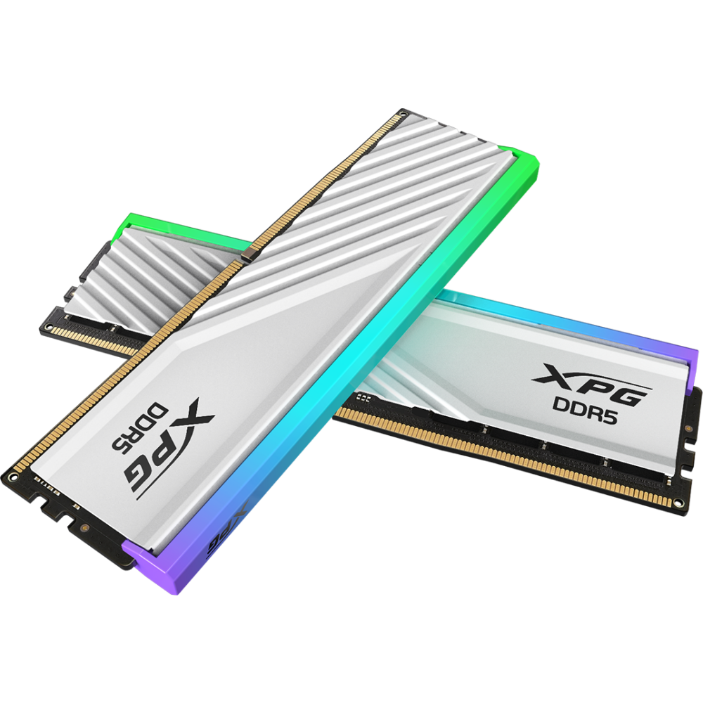 Оперативная память 32GB DDR5 6000MHz ADATA XPG Lancer Blade RGB White (AX5U6000C3416G-DTLABRWH) (2x16GB KIT)