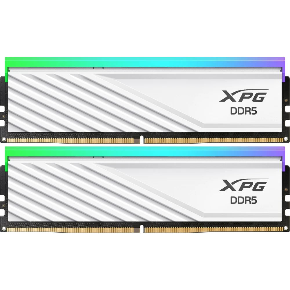 Оперативная память 32Gb DDR5 6000MHz ADATA XPG Lancer Blade RGB White (AX5U6000C3416G-DTLABRWH) (2x16Gb KIT) - фото 2