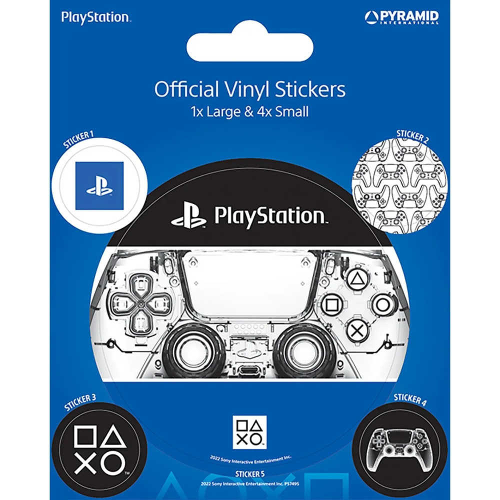 Набор наклеек Pyramid International Playstation X-Ray Section