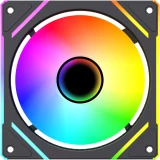 Вентилятор для корпуса Bloody BD-CF120ARGB2 Black (BD-CF120ARGB2-BK)