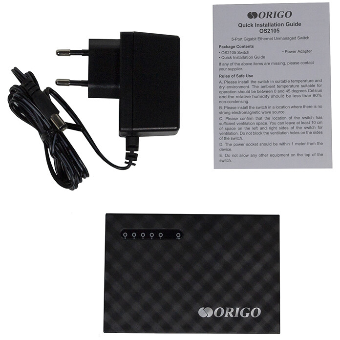 Коммутатор (свитч) Origo OS2105/A1A - фото 5