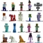Набор фигурок Jada Toys Nano Metalfigs Minecraft Wave 2 - 30770