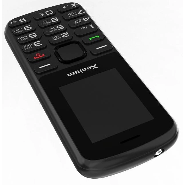 Телефон Philips Xenium X170 Black - CTX170BK/00 - фото 3