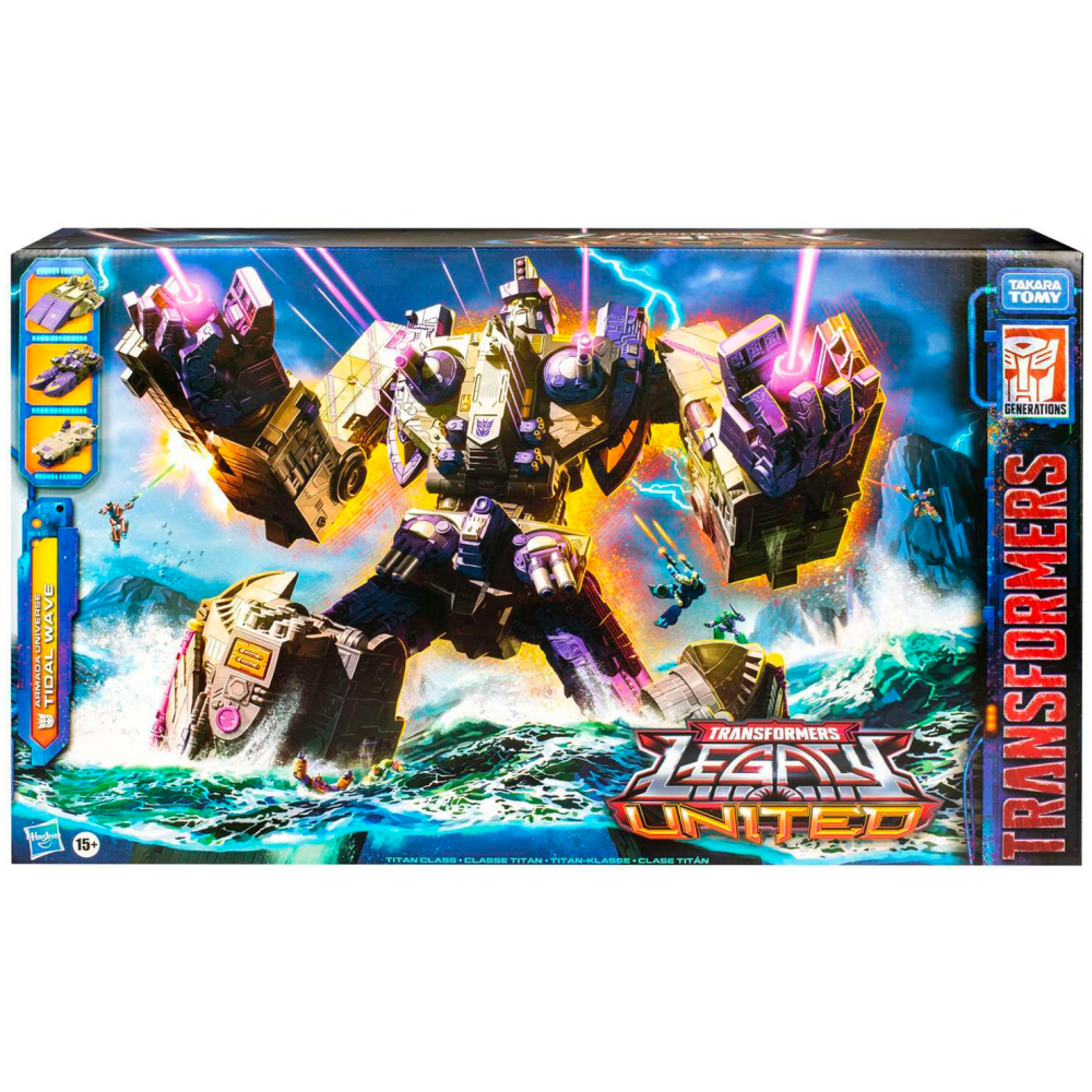 Фигурка Hasbro Transformers Legacy United Tidal Wave - F85125L0 - фото 4