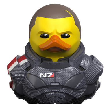 Фигурка-утка Numskull TUBBZ Mass Effect: Commander Shepard (Boxed Edition) - NS5103 - фото 2