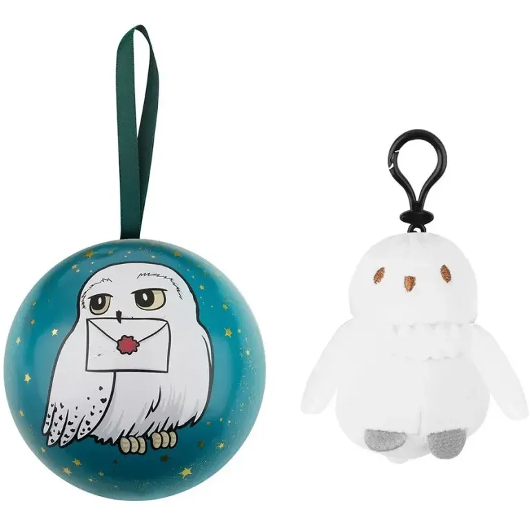 Новогодний подарок Cinereplicas Harry Potter Hedwig Keychain Plush Holiday Capsule - 4895205616066