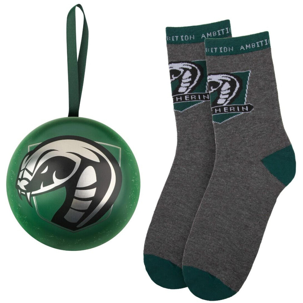 Новогодний подарок Cinereplicas Harry Potter Slytherin Socks Holiday Capsule - 4895205616103 - фото 3