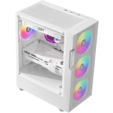 Корпус XASTRA A302 4FRGB White (A302-WH-FC120FRGB-4F-GL)