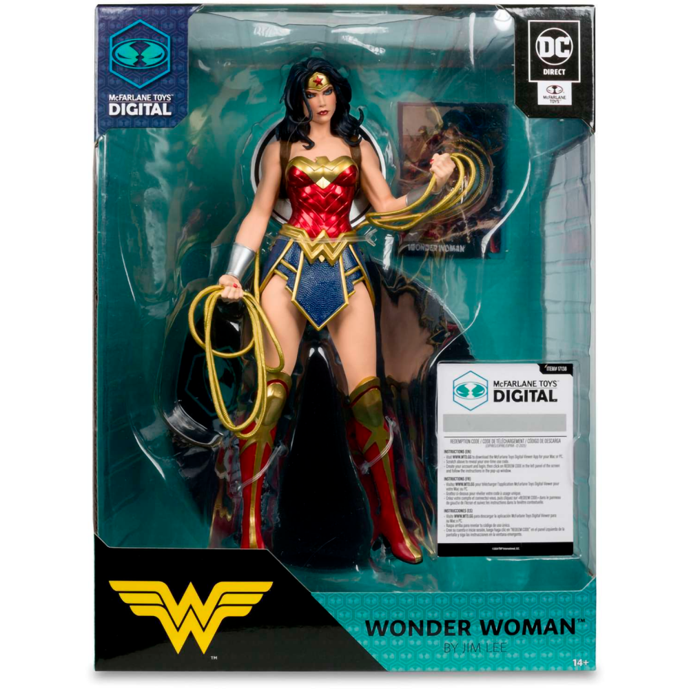 Фигурка McFarlane Toys DC Wonder Woman By Jim Lee - 0787926171389 - фото 6