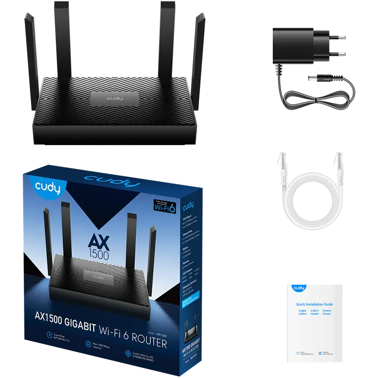 Wi-Fi маршрутизатор (роутер) Cudy WR1500 - фото 6