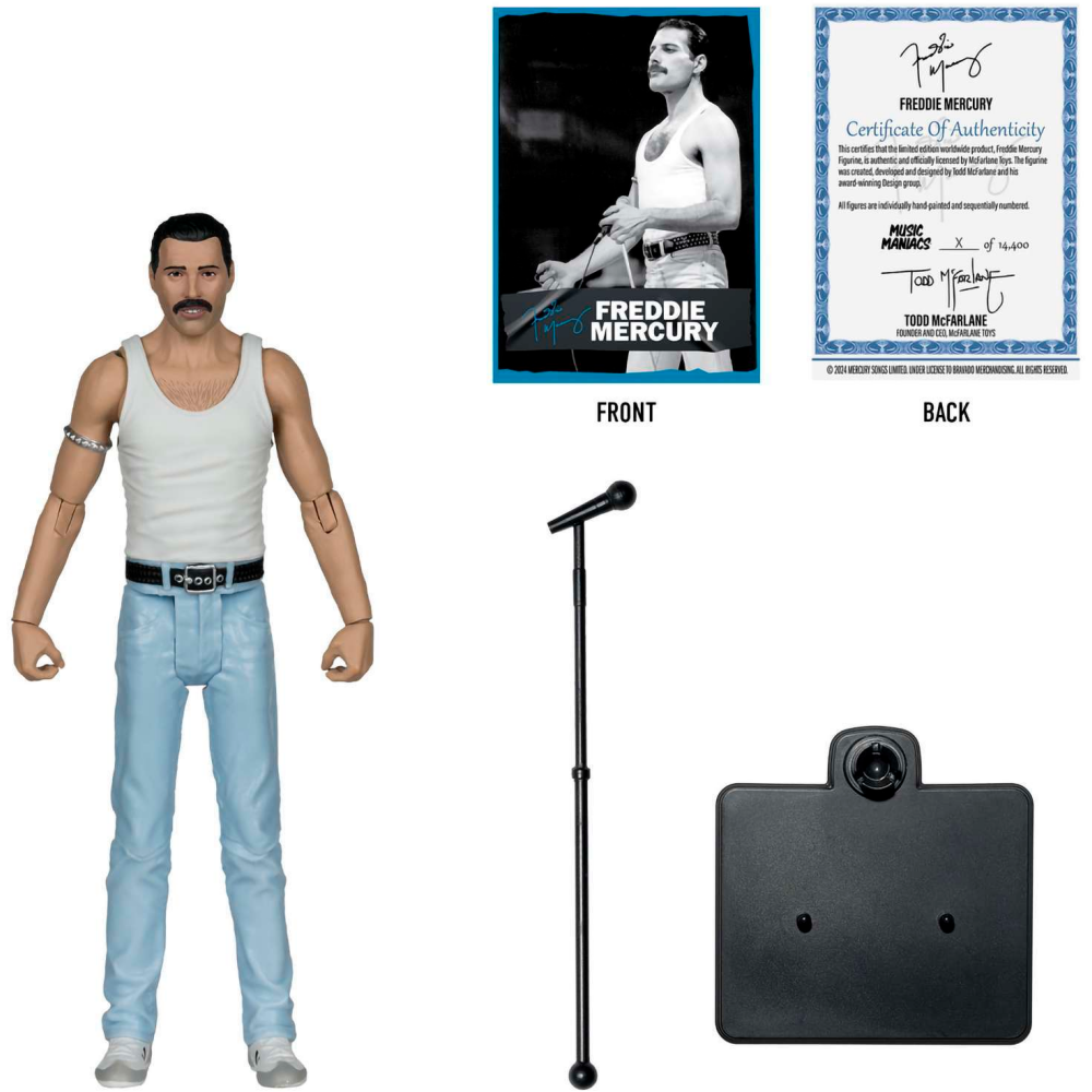 Фигурка McFarlane Toys Music Maniacs Rock & Roll Freddie Mercury - 787926142068 - фото 2