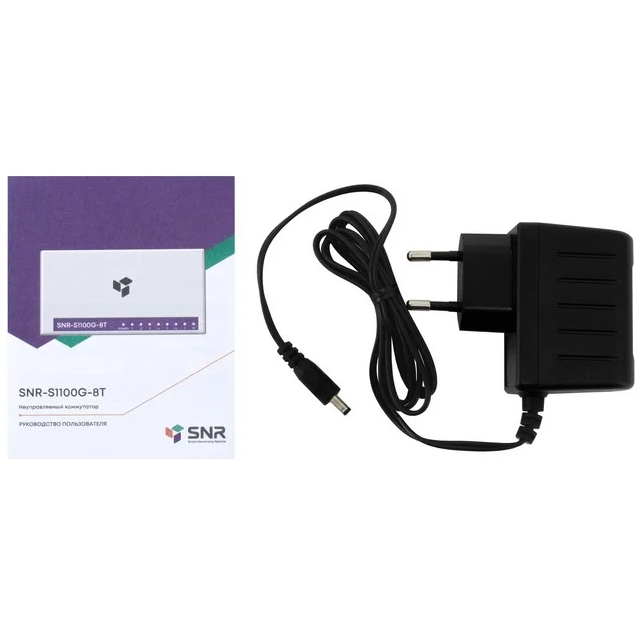 Коммутатор (свитч) SNR SNR-S1100G-8T - фото 3