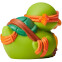 Фигурка-утка Numskull TUBBZ Teenage Mutant Ninja Turtles: Michelangelo (Mini Edition) - NS4900 - фото 3