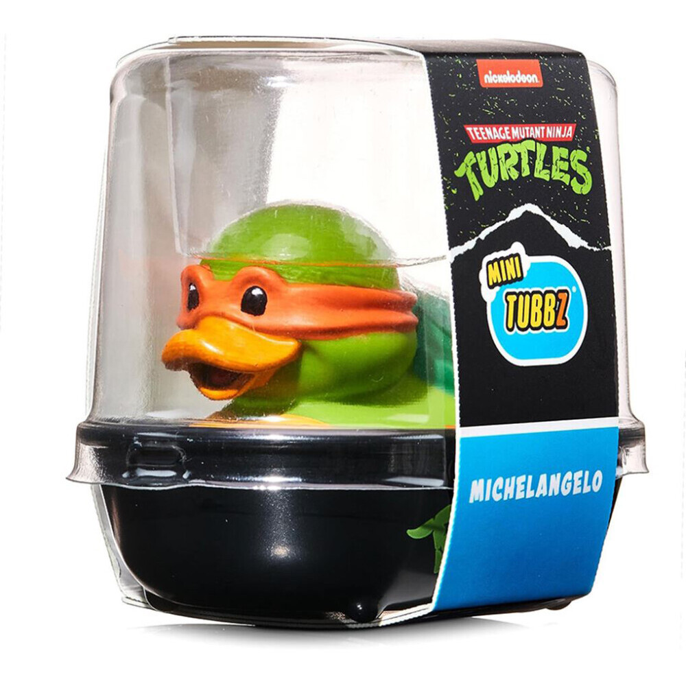 Фигурка-утка Numskull TUBBZ Teenage Mutant Ninja Turtles: Michelangelo (Mini Edition) - NS4900 - фото 4