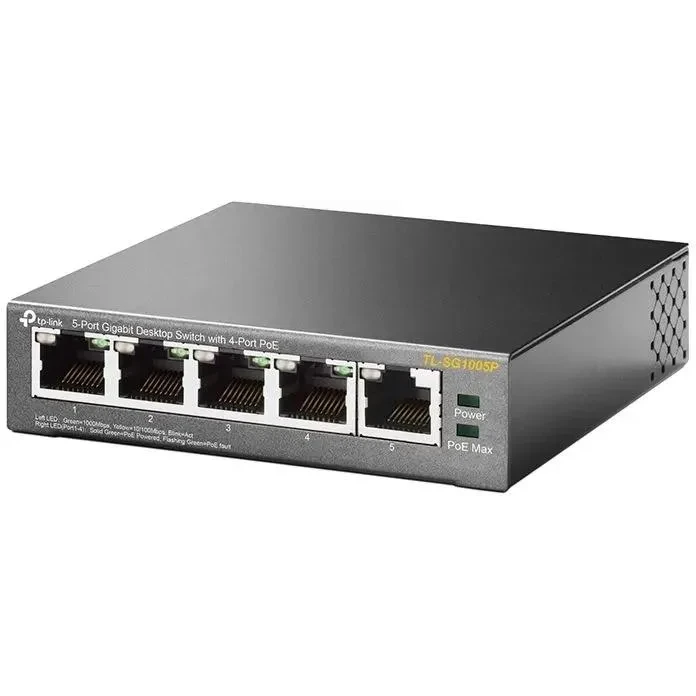 Коммутатор (свитч) TP-Link TL-SG1005P - фото 2