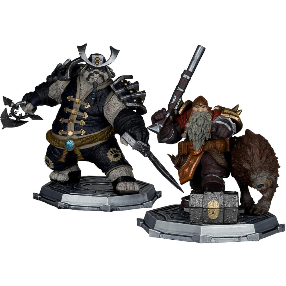 Набор фигурок McFarlane Toys World Of Warcraft Multipack Pandaren & Dwarf