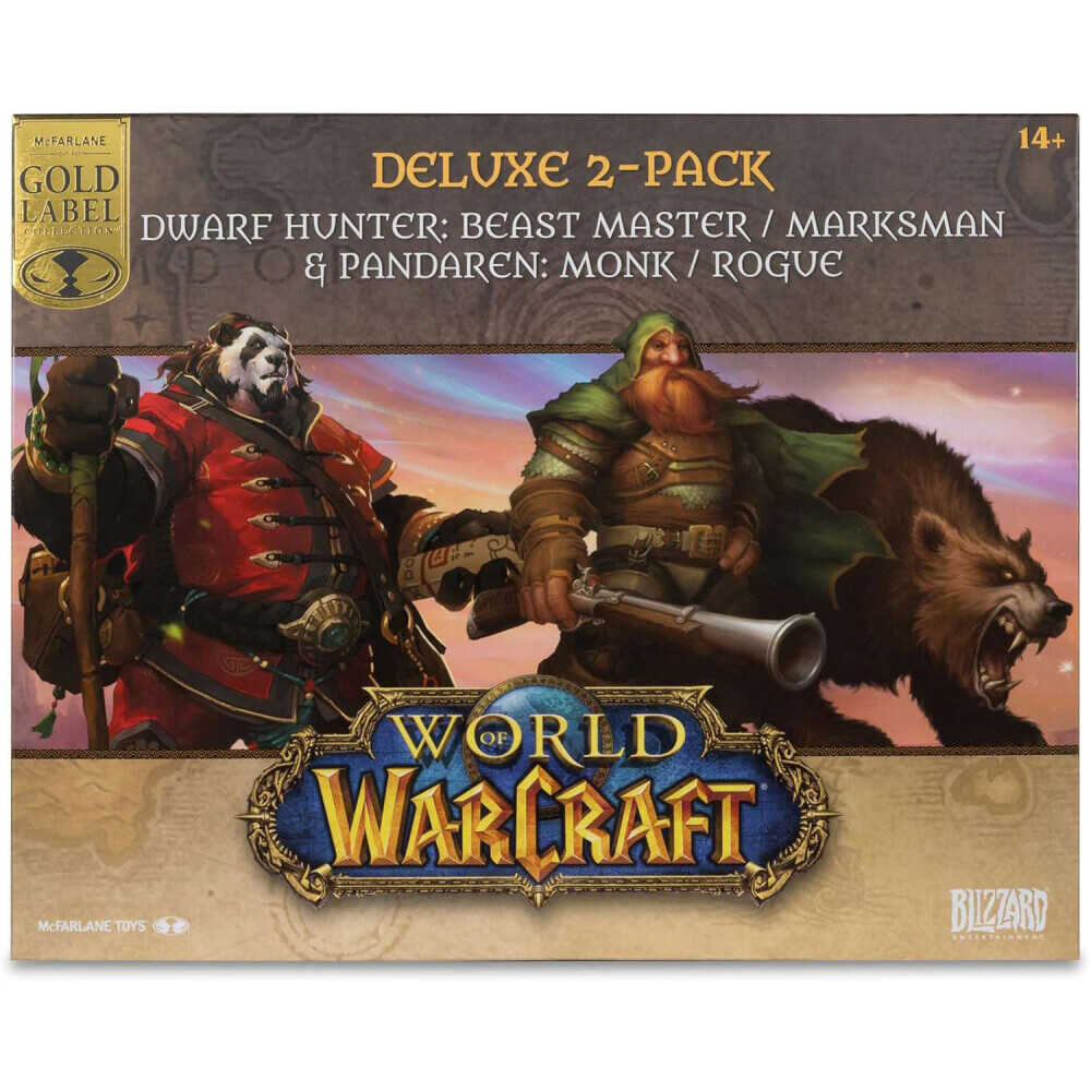 Набор фигурок McFarlane Toys World Of Warcraft Multipack Pandaren & Dwarf - 787926167078 - фото 7