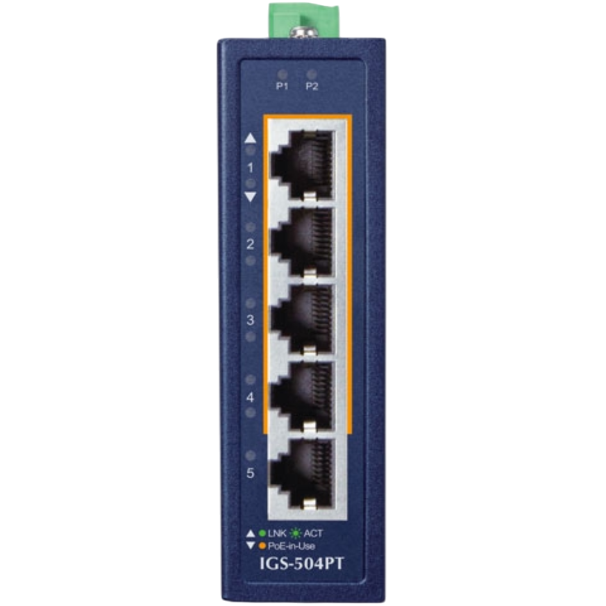 Коммутатор (свитч) PLANET IGS-504PT - фото 2