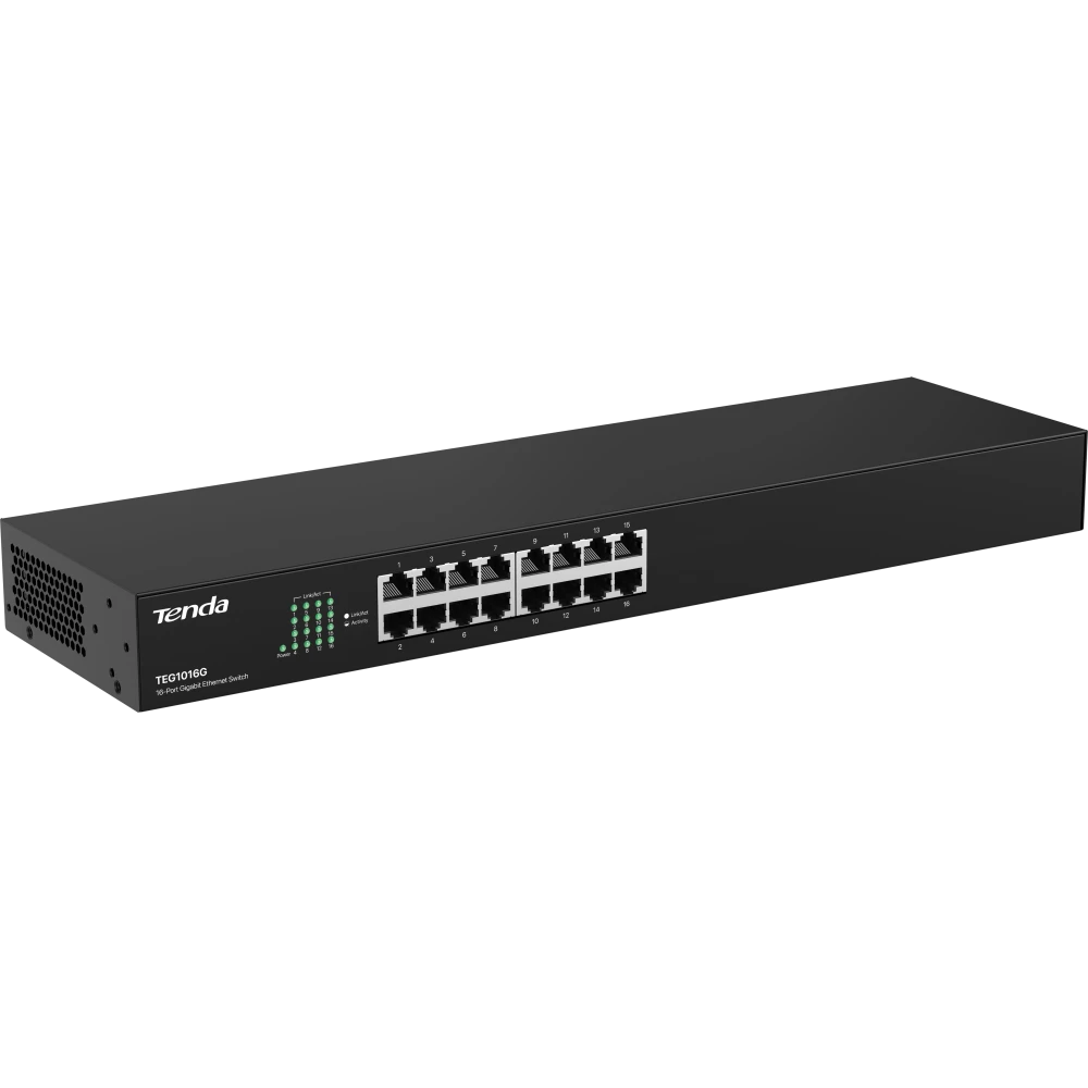 Коммутатор (свитч) Tenda TEG1016G - фото 2