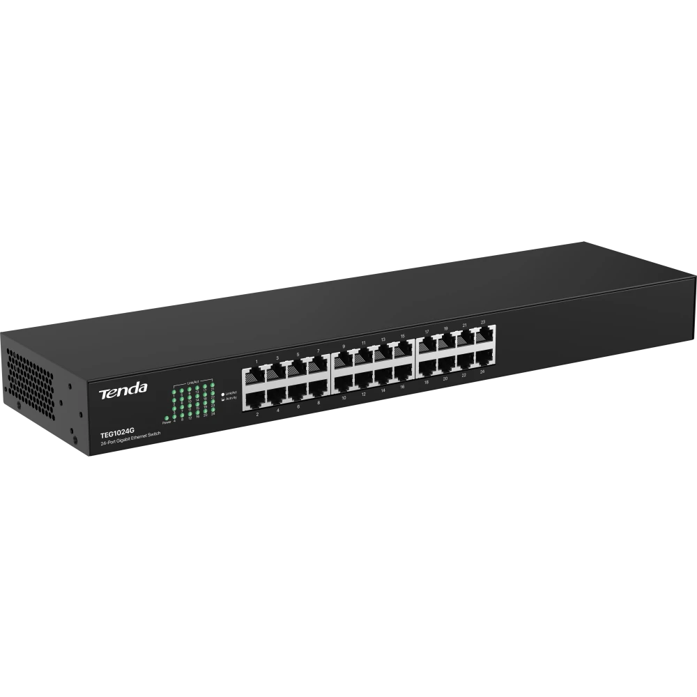 Коммутатор (свитч) Tenda TEG1024G - фото 2