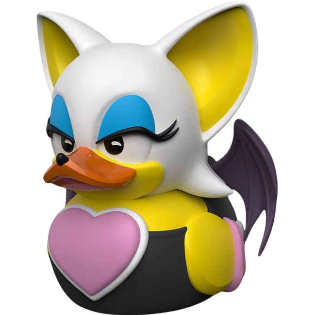 Фигурка-утка Numskull TUBBZ Sonic the Hedgehog: Rouge the Bat (First Edition) - 5056280458241