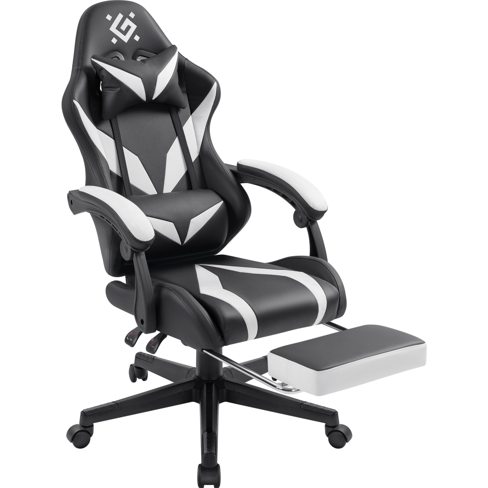 Игровое кресло Defender Aspect Black/White - 64477 - фото 2