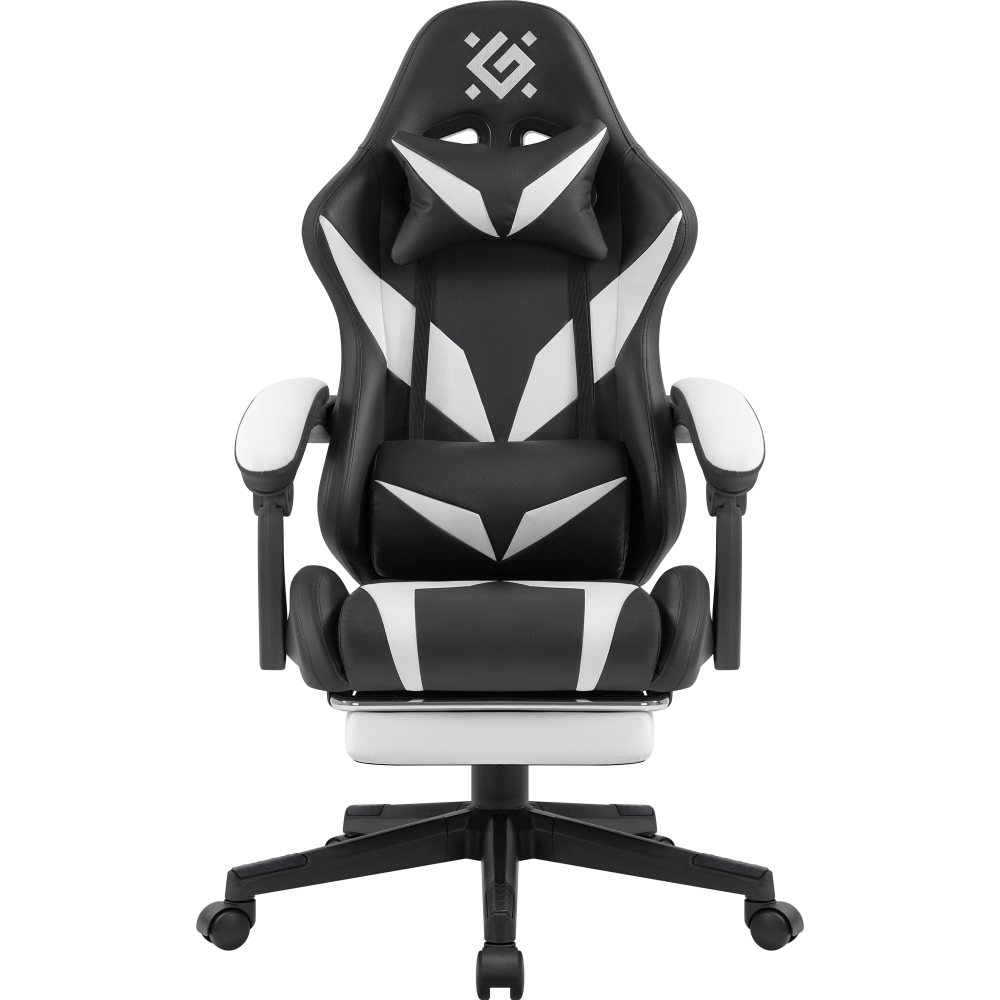 Игровое кресло Defender Aspect Black/White - 64477 - фото 3