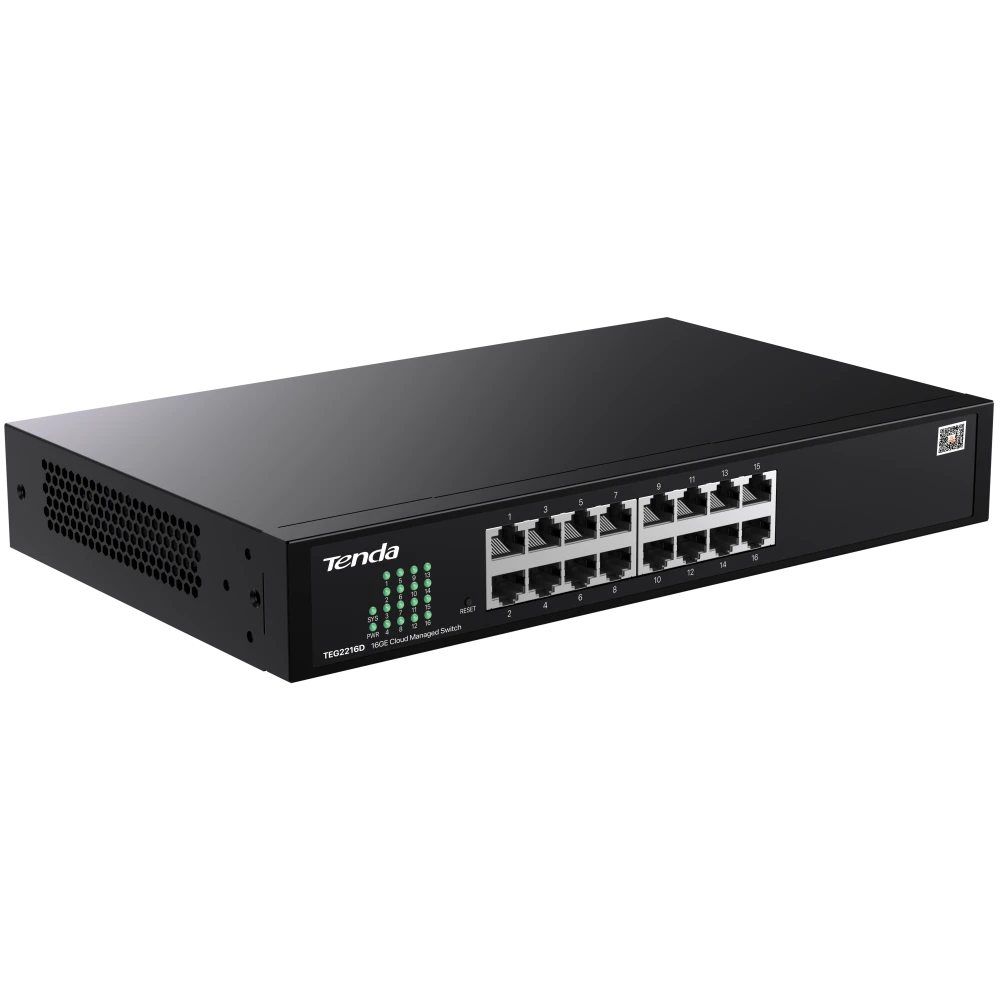 Коммутатор (свитч) Tenda TEG2216D - фото 2