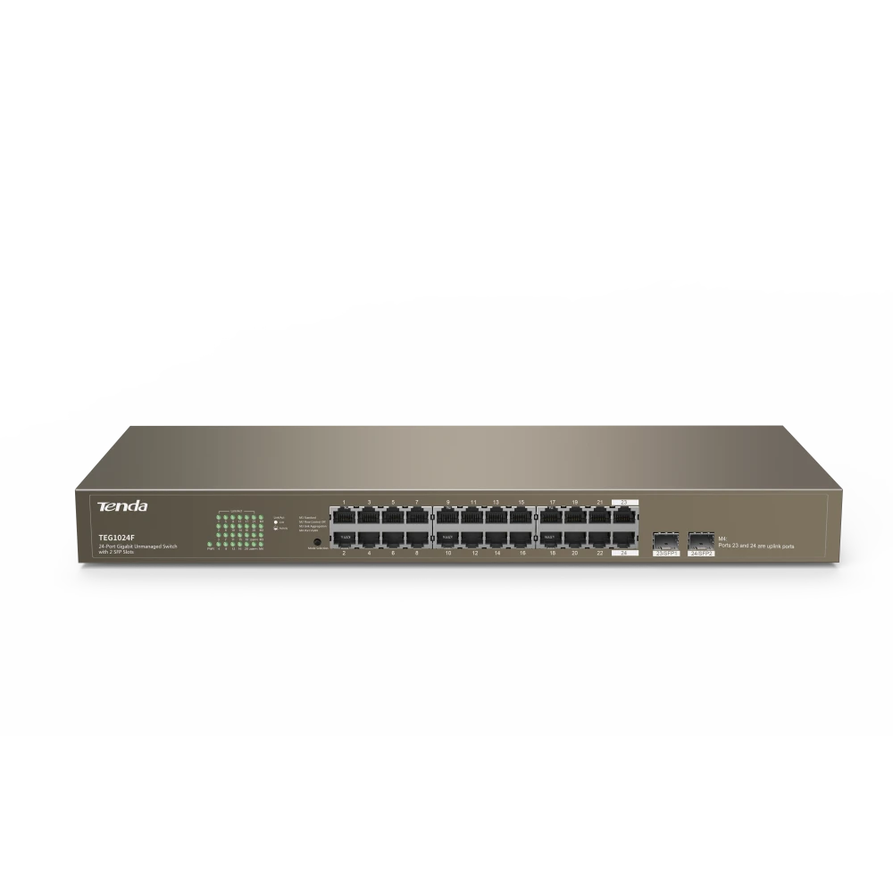 Коммутатор (свитч) Tenda TEG1024F - фото 2