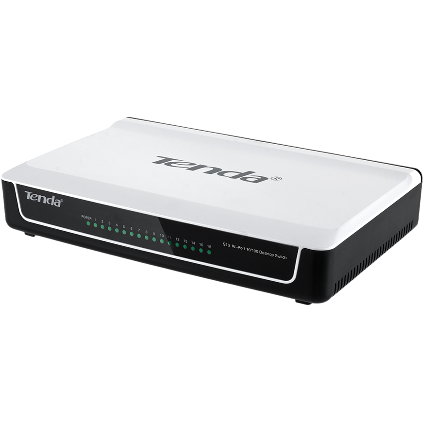 Коммутатор (свитч) Tenda S16 - фото 2