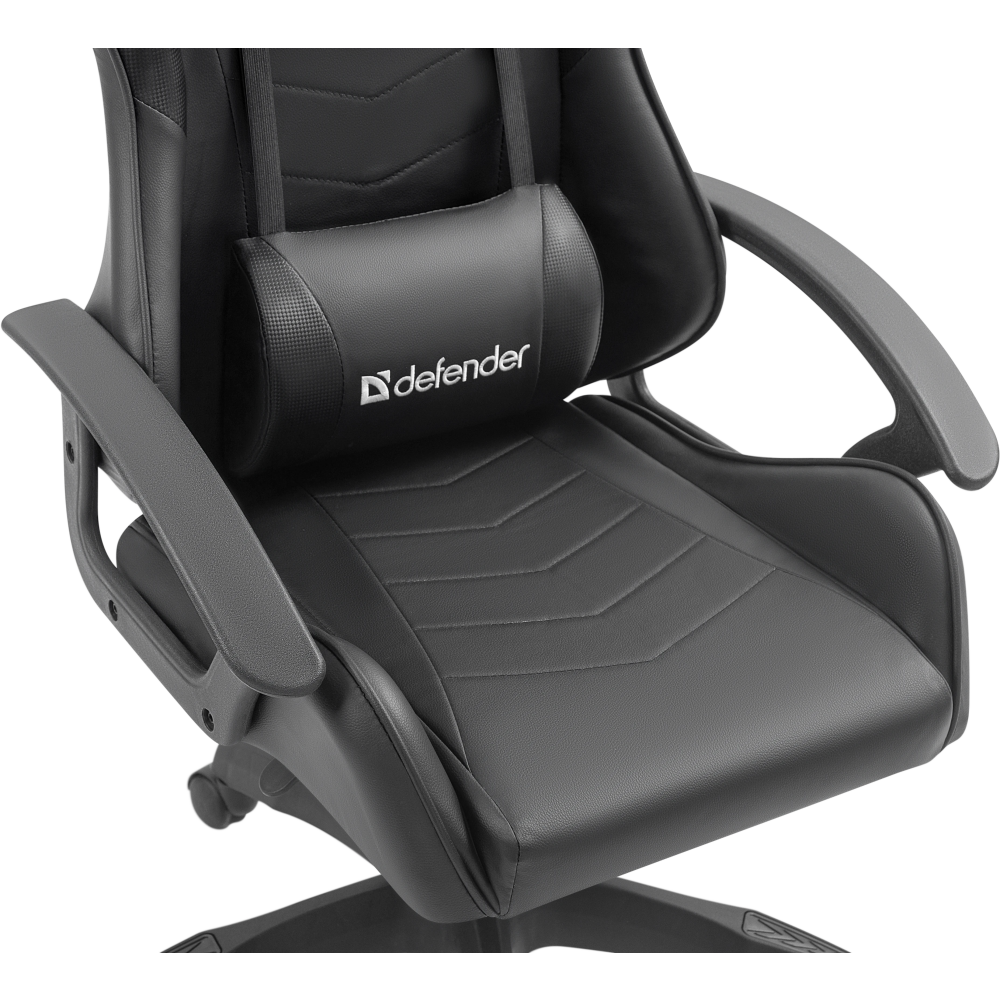 Игровое кресло Defender Oracle Black - 64044 - фото 7