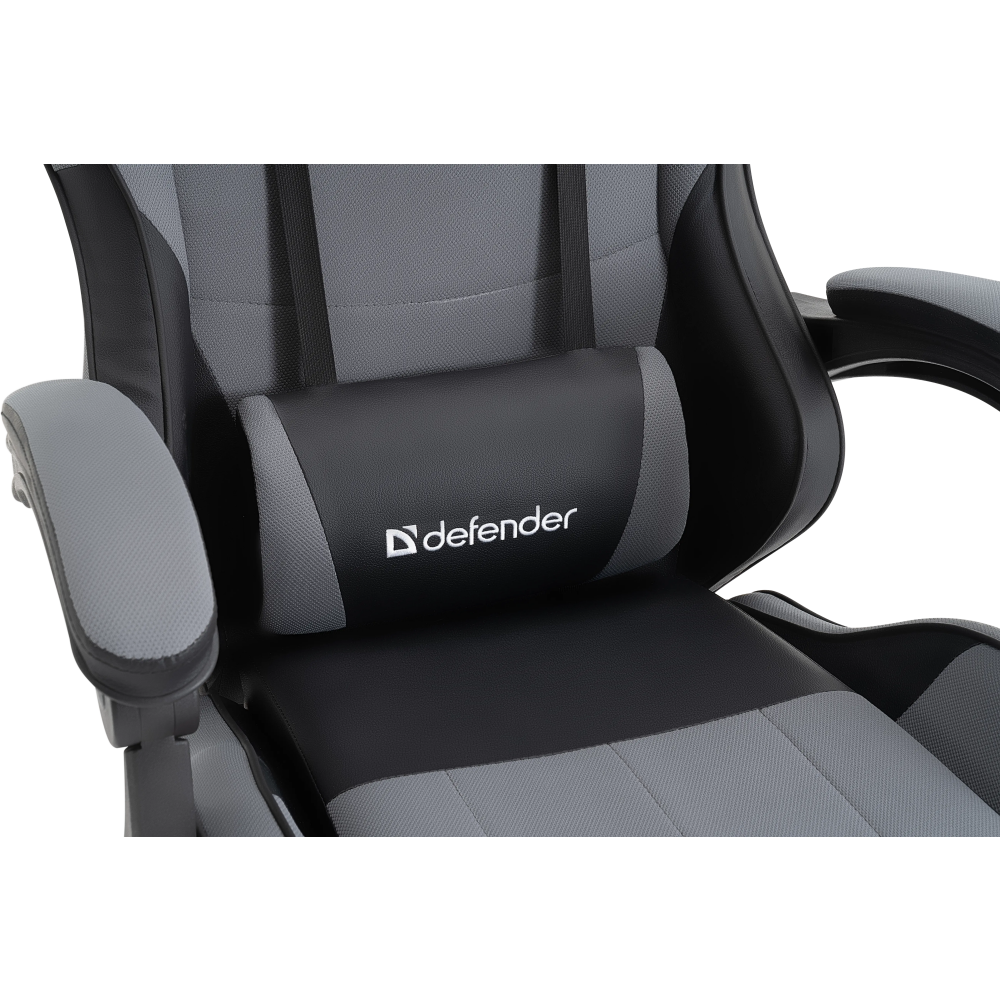 Игровое кресло Defender Strider Black/Grey - 64056 - фото 9