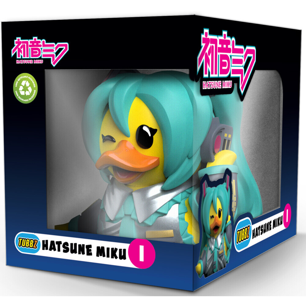 Фигурка-утка Numskull TUBBZ Hatsune Miku: Hatsune Miku (Boxed Edition) - NS5070 - фото 2