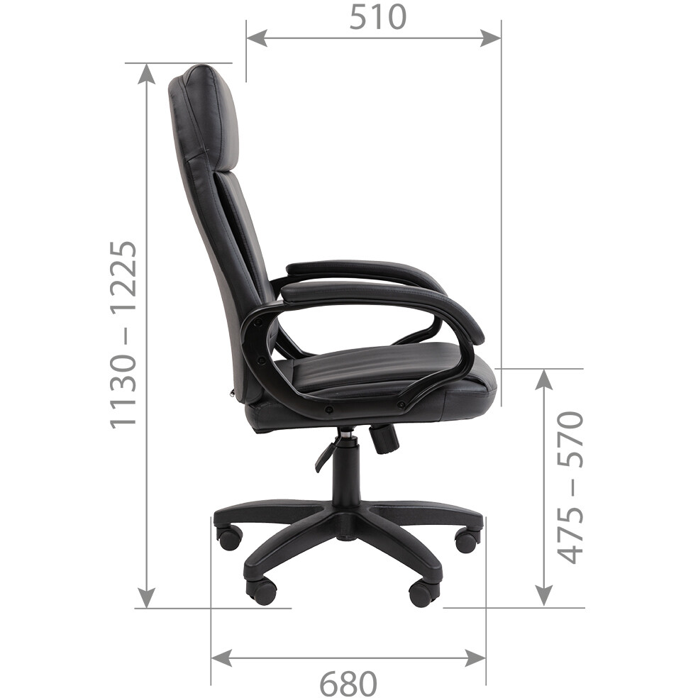 Офисное кресло Chairman 794 LT Black - 7166004 - фото 5