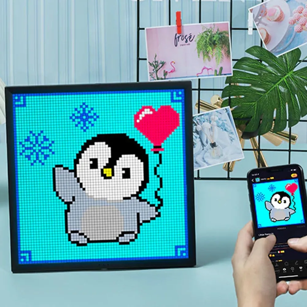 Пиксельный дисплей Divoom Pixoo 64 - 90100058194 - фото 14