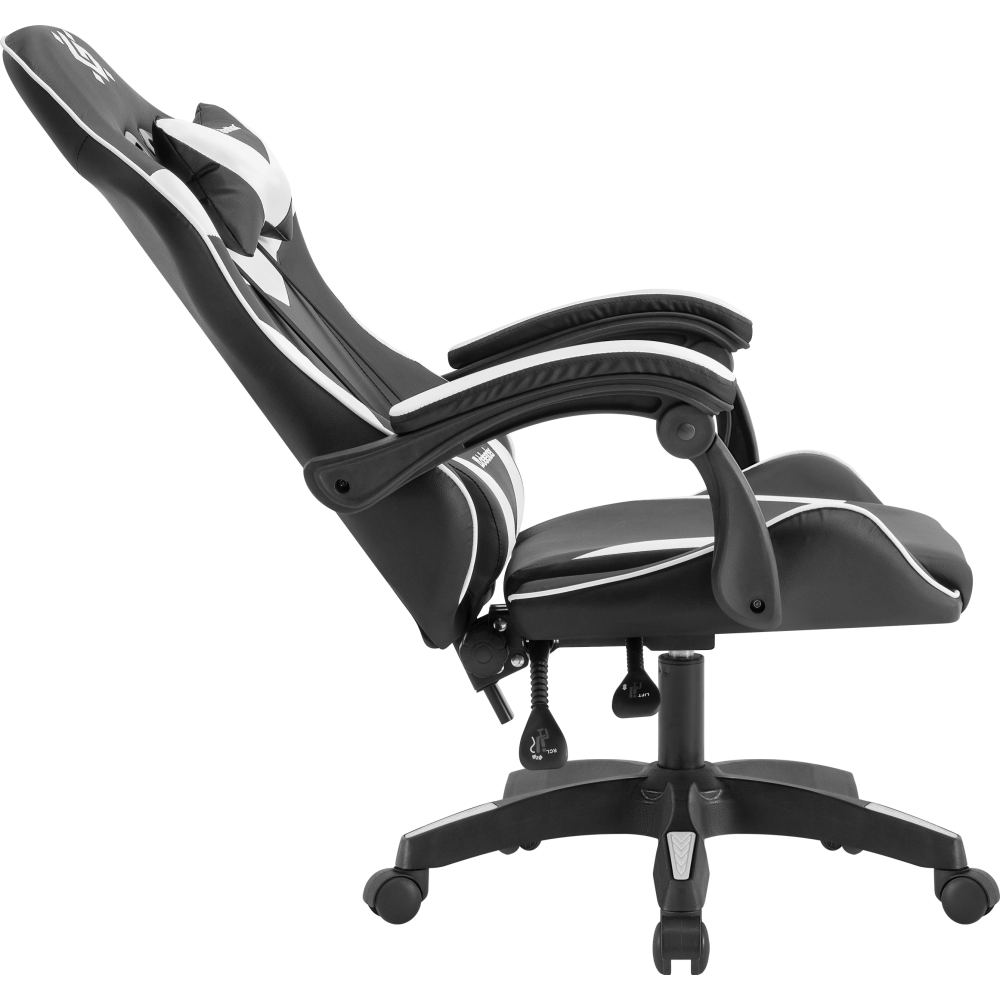 Игровое кресло Defender Urana Black/White - 64058 - фото 5
