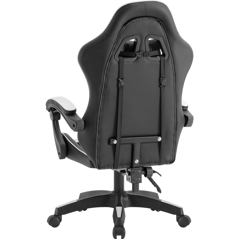 Игровое кресло Defender Urana Black/White - 64058 - фото 6
